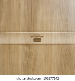 Wooden texture abstract background. Vector design.