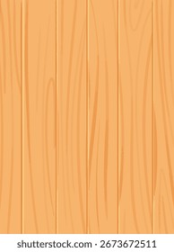 Wooden Texture Background – Cartoon Style Wood Plank Pattern