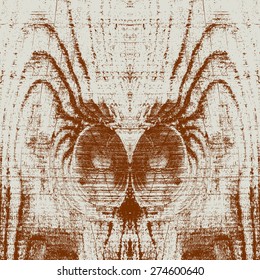 Wooden texture background, Realistic plank. Vector illustration. 