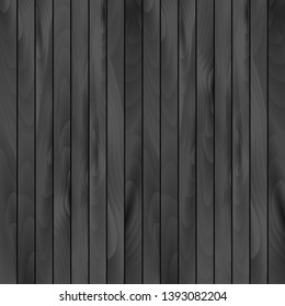 Wooden texture background. vector illustration black color.