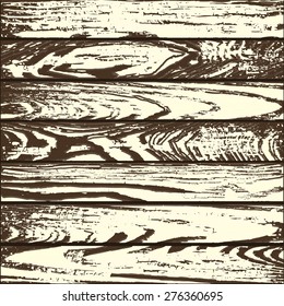 Wooden texture background. Vector illustration