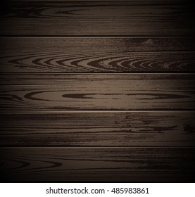 Wooden texture background. Vector paper illustration.