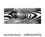 Wooden texture black white. Wood grain background. Timber outline grunge wood cover. Nature tree wallpaper. Gray overlay vein. abstract decoration table, floor, board frame, box Vector illustration