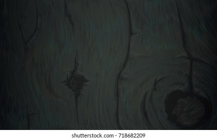 Wooden texture. Hand-drawn
