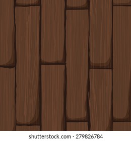Wooden texture and objects design, vector illustration.