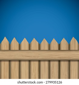 Wooden texture and objects design, vector illustration.