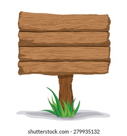 Wooden texture and objects design, vector illustration.