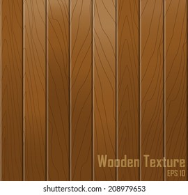 Wooden texture. Vector background.