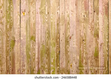 wooden texture, vector grunge retro vintage background