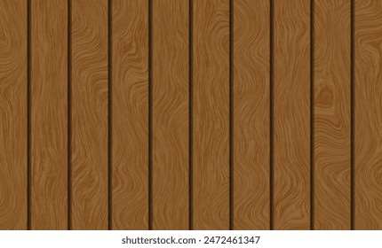 Wooden textured slats for advertising banners. Vector background