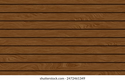 Wooden textured slats for advertising banners. Vector background