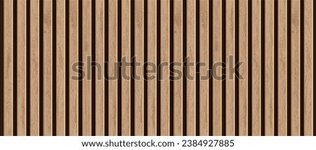 Wooden textured slats for advertising banners. Mockup for store fronts. Vector background