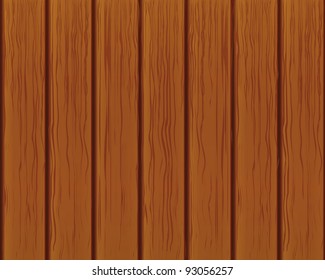 Wooden timber wall