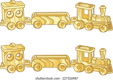 Wooden Toy Train