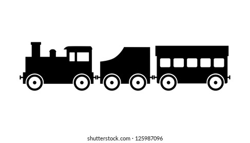 Wooden train