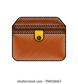 wooden trunk isolated icon
