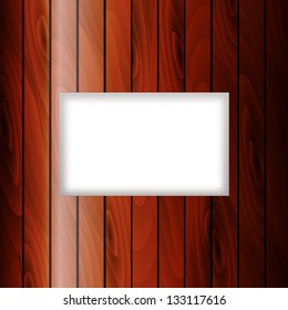 Wooden wall