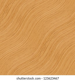 Wooden wavy striped texture. Seamless pattern. Vector.