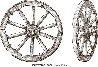 Wooden Wheel