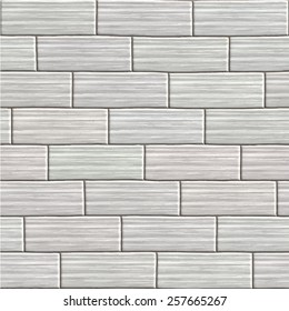 Wooden white texture vector seamless background