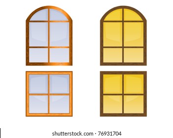 Wooden windows