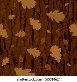 Woodland camouflage brown