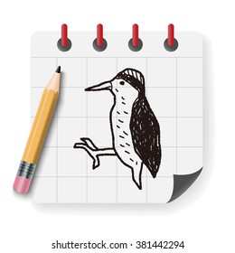 woodpecker doodle