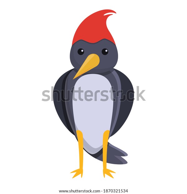 red woodpecker cartoon