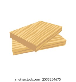 Woods Illustration Flat Design Style