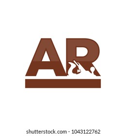 woodwork vector logo. letter logo for carpenter.