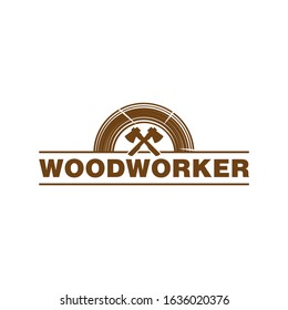 Woodworker Logo can be used for company, icon, and others.