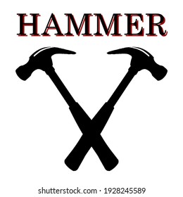 woodworking equipment in the form of a logo