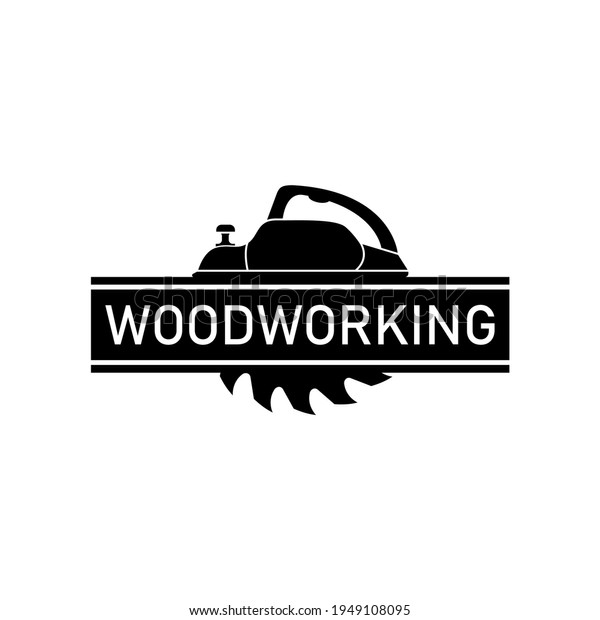 Woodworking Logo Vector Carpentry Woodwork Lumberjack Stock Vector