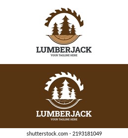 woodworking retro vintage logo design. timber plank wood, woodwork handyman, wood house builder.