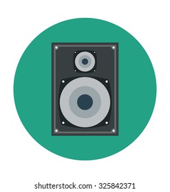 
Woofer Colored Vector Illustration
