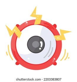 Diseño de iconos de pegatinas planos de woofer 