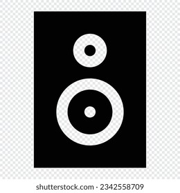 Woofer icon. Internet technology concept. Icon in line style