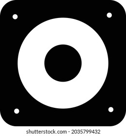 Woofer-Vektorsymbol
