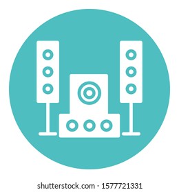 
Woofers  Isolated Vector Icon fully editable
