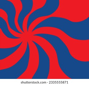 woohohroter blauer Hintergrund