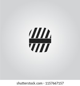 wool ball icon vector