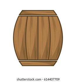 wool barrel traditional container icon