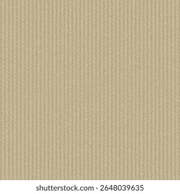 Wool blanket with parallel stripes in brown tones. Striped or ribbed rug texture. Rough textile background. Abstract seamless. Vector artwork.