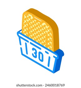 wool cleaning isometric icon vector. wool cleaning sign. isolated symbol illustration
