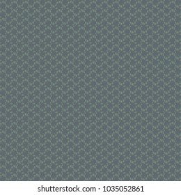 Wool cloth with mesh pattern, in shades of green and dark blue. Vector design.
