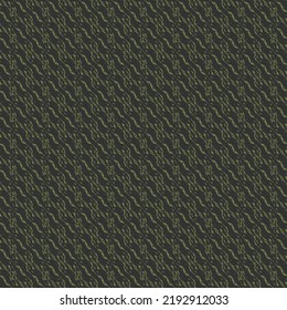 Tejidos de lana o algodón con rayas diagonales temblorosas. Diseño textil en verde y negro. Textura del tapiz. Patrón para un chal.