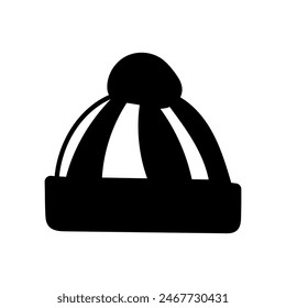 Wool Hat Isolated Icon, Vector Illustration