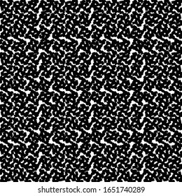 Wool knit fabric with a broken plaid pattern. Blanket texture detail. Graphics in black and white.