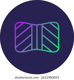 Wool Line Circle Gradient Style