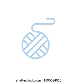 Wool logo template vector icon design